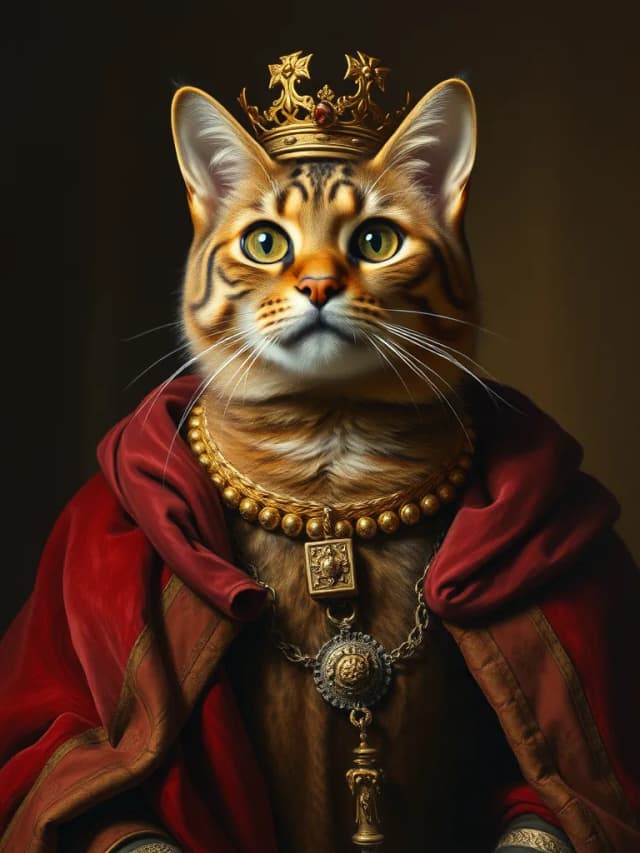 Gato no estilo Renascença